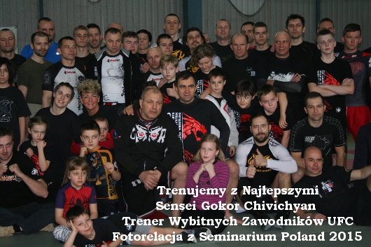 Trening z Gokor_Chivichyan Trener UFC